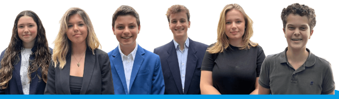 De leden van de OMO-leerlingenraad